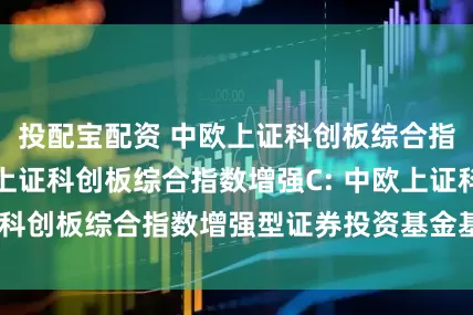 投配宝配资 中欧上证科创板综合指数增强A,中欧上证科创板综合指数增强C: 中欧上证科创板综合指数增强型证券投资基金基金合同生效公告