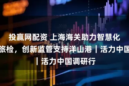 投赢网配资 上海海关助力智慧化退税与旅检，创新监管支持洋山港｜活力中国调研行